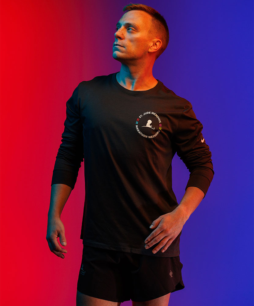 St. Jude Nike SJMM Circle Design Long Sleeve Tee